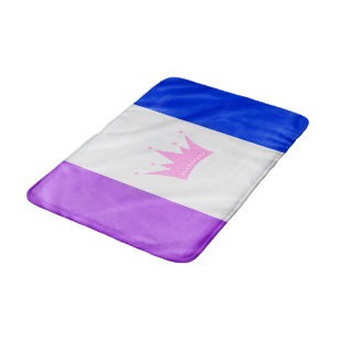 SlipperyJoe's dragcultuur trots vlag paarse geest Badmat