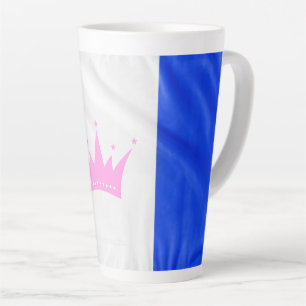 SlipperyJoe's dragcultuur trots vlag paarse geest Latte Mok