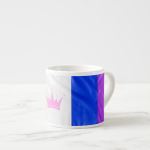 SlipperyJoe's dragcultuur trotsvlag paarse geest Espresso Kop