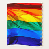 SlipperyJoe's drapeau gay pride agitant des couleu (Dos)