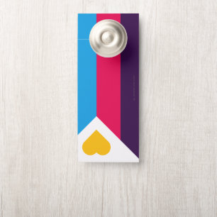SlipperyJoe's driekleurige polyamorie trotsvlag dr