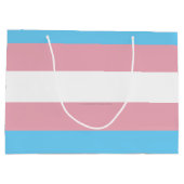 SlipperyJoe's driesporenpride vlag diversiteitspro Groot Cadeauzakje (Achterkant)