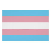 SlipperyJoe's driesporenpride vlag diversiteitspro Perfect Poster (Voorkant)