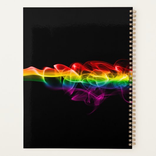 SlipperyJoe's fumée vif arc-en-ciel célébré (Dos)