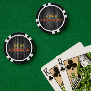 SlipperyJoe's gaat commando dive-bar energie grit  Poker Chips