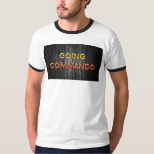 SlipperyJoe's gaat commando dive-bar energie grit T-shirt