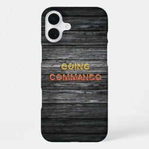 SlipperyJoe's gaat commando duikbar energie grit iPhone 16 Plus Hoesje