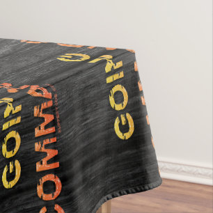 SlipperyJoe's gaat commando duikbar energie grit Tafelkleed
