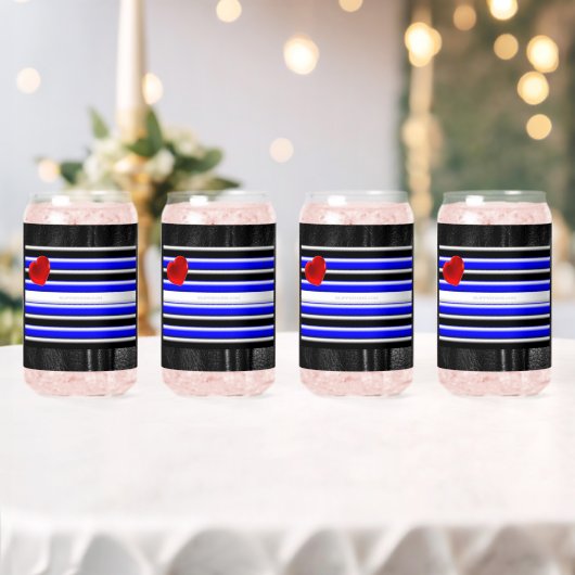 SlipperyJoe's Gay Leather Pride drapeau royal noir (Insitu (Mariage))