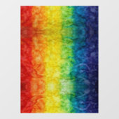 SlipperyJoe's gay pride vlag regenboog kleuren str Raamsticker (Vel)