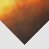 SlipperyJoe's gele softbal vuurbal vlammen rasp Tissuepapier (Detail)