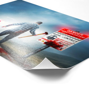 SlipperyJoe's gelukkige Halloween gloeiende ogen z Foto Afdruk