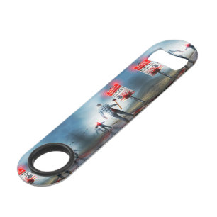 SlipperyJoe's gelukkige Halloween gloeiende ogen z Speed Flessenopener