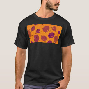 SlipperyJoe's Gelukkige Hanukkah Davidster menora T-shirt