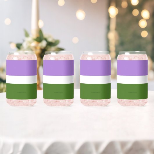 SlipperyJoe's genderqueer orteils drapeau couleurs (Insitu (Mariage))