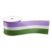 SlipperyJoe's genderqueer pride vlag kleuren non-b Lint (Spoel)
