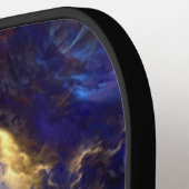 SlipperyJoe's gespierde man lichaamsbouw stomende Pickleball Paddle (Links Detail)