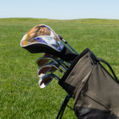 SlipperyJoe's gespierde man uitstulping six-pack s Golfheadcover (Insitu)