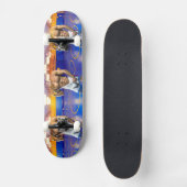 SlipperyJoe's gespierde man uitstulping six-pack s Skateboard (Voorkant)