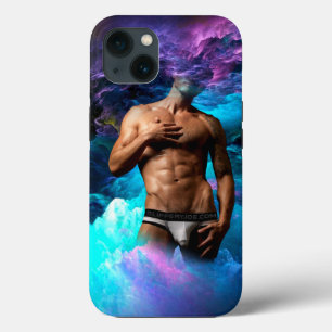 SlipperyJoe's gespierde mannenondergoed bult kosmi iPhone 13 Hoesje