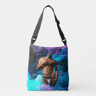 SlipperyJoe's gespierde mannenondergoed bult kosmi Crossbody Tas