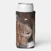 SlipperyJoe's gespierde spooksteen zwak verlichte  (Seltzer Voorkant)