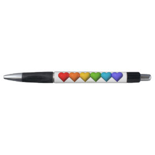 SlipperyJoe's glanzende 3D-hartvormige tekens creë Pen