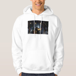 SlipperyJoe's griezelige Halloween enge bossen gro Hoodie