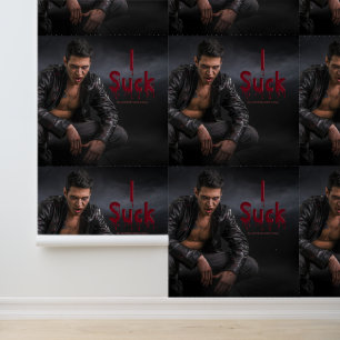 SlipperyJoe's Halloween bleke vampierachtige figuu Behang