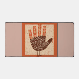 SlipperyJoe's hand spreekt de dankbare familielede Bureaumat