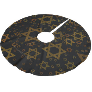 SlipperyJoe's Hanukkah-thema Ster David artistiek  Kerstboom Rok