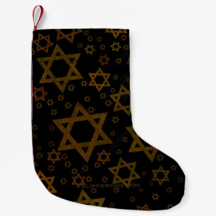 SlipperyJoe's Hanukkah-thema Ster David artistiek Kleine Kerstsok