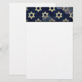 SlipperyJoe's Happy Chanoeka meerdere sterren van Briefpapier (Voorkant / Achterkant)