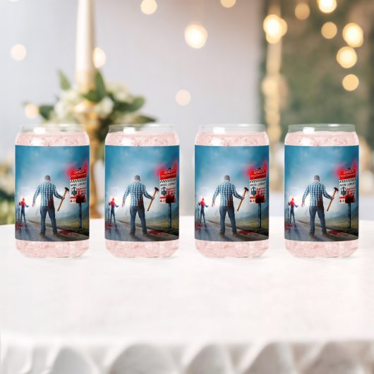 SlipperyJoe's Happy Halloween dode zombies eng b Blikvorm Glas (Insitu (Huwelijk))