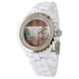 SlipperyJoe's Happy Halloween griezelige man pop g Horloge