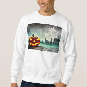 SlipperyJoe's Happy Halloween-pompoen LGBTQIA-litt Trui
