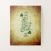 SlipperyJoe's Happy St. Patrick's Day, drie bladzi Legpuzzel (Verticaal)