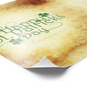 SlipperyJoe's Happy St. Patrick's Day vakantie Iri Foto Afdruk