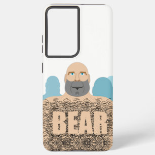 SlipperyJoe's harige lichaam beer lichaam man onge Samsung Galaxy Hoesje