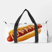 SlipperyJoe's hotdog genesteld zacht broodje leven Plunjezak (Voorkant)