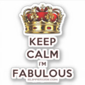 SlipperyJoe's houden rustig fantastische spectacul Sticker (Voorkant)