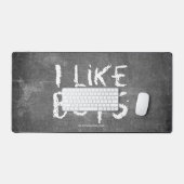 SlipperyJoe's I Like Boys sale tableau noir (Clavier et souris)