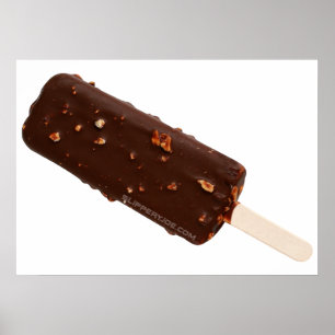 SlipperyJoe's Ice Cream Bar-heerlijke chocolade-co Poster