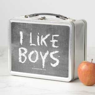 SlipperyJoe's Ik vind jongens vuil schoolbord schr