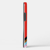 SlipperyJoe's Intersekse trotsvlag gele achtergron Case-Mate iPhone Case (Achterkant / Rechts)