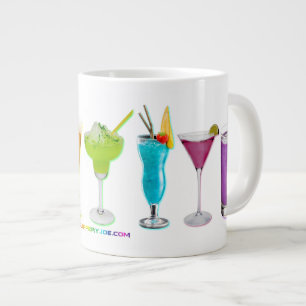 SlipperyJoe's juicht alcohol cocktails LGBTQIA hom Extra Grote Beker