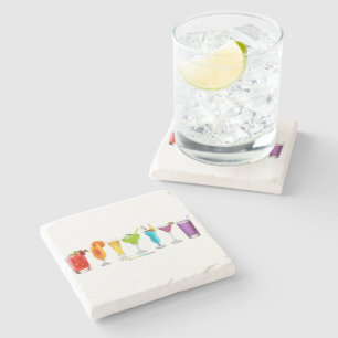 SlipperyJoe's juicht alcohol cocktails LGBTQIA hom Stenen Onderzetter