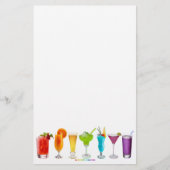 SlipperyJoe's juicht alcoholcocktails LGBTQIA gay Briefpapier (Voorkant)