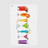 SlipperyJoe's juicht alcoholcocktails LGBTQIA gay Golfhanddoek (Voorkant)
