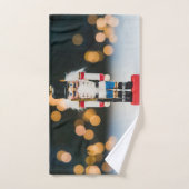 SlipperyJoe's kerst klassieke notenkraker ornament Bad Handdoek (Handdoek)